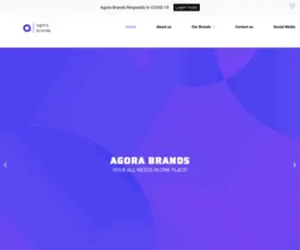 Myagorabrands.com(AGORA BRANDS) Screenshot