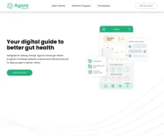 Myagorahealth.com(Agora Health) Screenshot