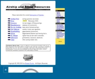 Myairship.com(Blimps)) Screenshot