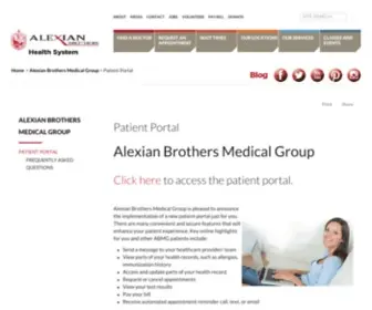 Myalexiandoc.net(Patient Portal) Screenshot