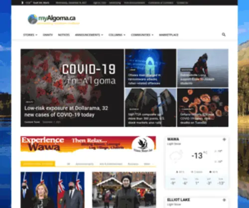 Myalgoma.ca(Myalgoma) Screenshot