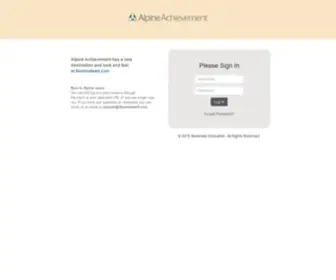 Myalpine.com(Alpine Achievement Systems) Screenshot