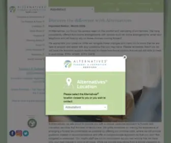 Myalternatives.ca(Alternatives Funeral & Cremation Services) Screenshot