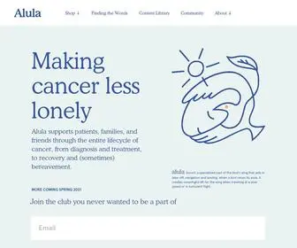 Myalula.com(Alula) Screenshot