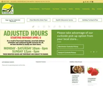Myamarket.com(Natural Foods Grocery Stores with 2 locations) Screenshot