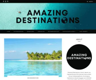 Myamazingdestinations.com(Amazing Destinations) Screenshot