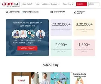 Myamcat.com(AMCAT Official) Screenshot