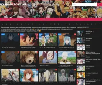 Myanimesonline.biz(Assistir Animes Online gr) Screenshot