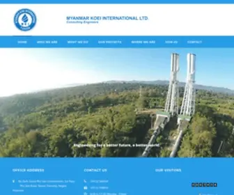 Myanmar-Koei.com(Myanmar Koei) Screenshot