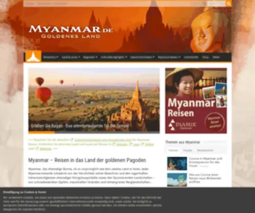 Myanmar.de(Reisen und Reise) Screenshot