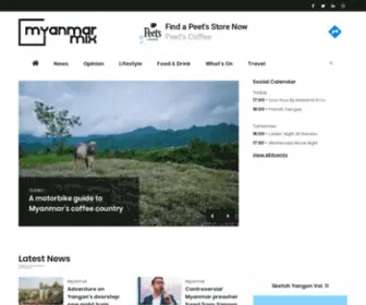 Myanmarmix.com(Myanmar Mix) Screenshot