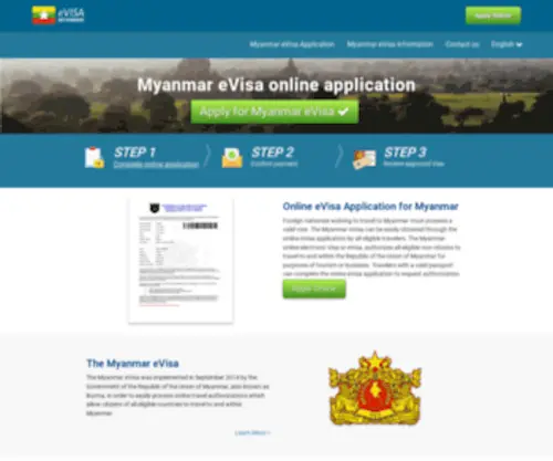 Myanmaronlinevisa.org(Myanmaronlinevisa) Screenshot