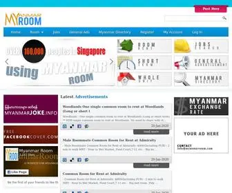 Myanmarroom.com(Shwe Myanmar Room) Screenshot