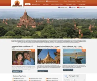 Myanmartours.us(Myanmar Tours Us is a leading tour operator in Myanmar (Burma)) Screenshot