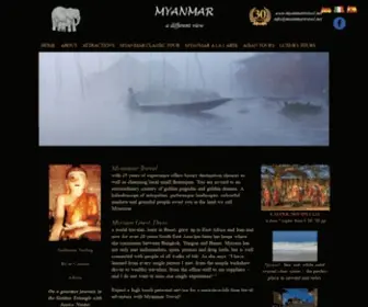 Myanmartravel.net(Myanmar Travel) Screenshot