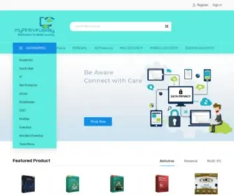 Myantiviruskey.com(Myantiviruskey) Screenshot