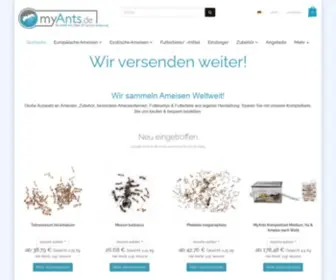 Myants.de(Top Ameisenfarm kaufen) Screenshot