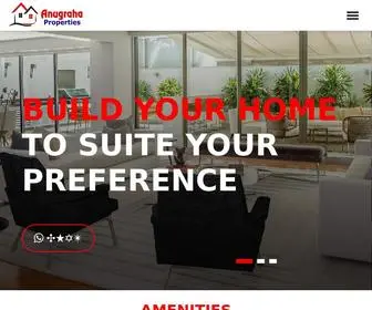 Myanugraha.com(Anugraha Properties) Screenshot