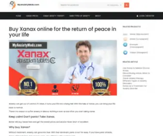 Myanxietymeds.com(Lowest Price Guaranteed) Screenshot