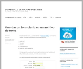 Myapa.es(DESARROLLO DE APLICACIONES WEB) Screenshot