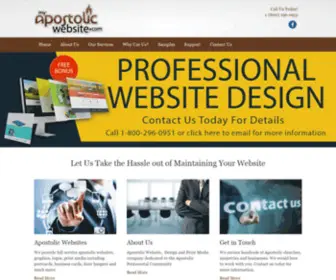 Myapostolicwebsite.com(Apostolic Websites My Apostolic Website) Screenshot