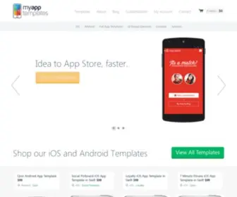 Myapptemplates.com(App Templates for iPhone and Android by MyAppTemplates) Screenshot
