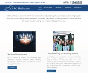 Myarchealthcare.com(ARC Healthcare) Screenshot