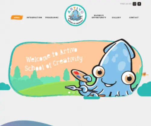 Myartivo.com(Join our art adventure) Screenshot