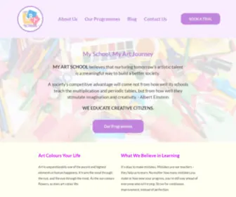 Myartschool.sg(Art School at Singapore) Screenshot