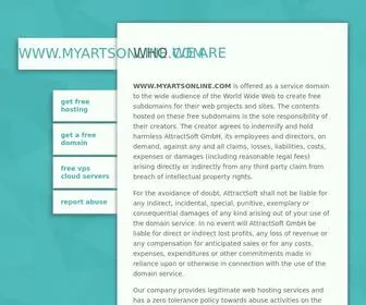Myartsonline.com(Myartsonline) Screenshot