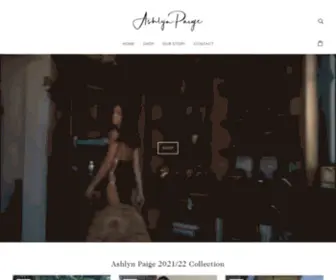 Myashlynpaige.com(Ashlyn Paige 2021/22 Collection) Screenshot