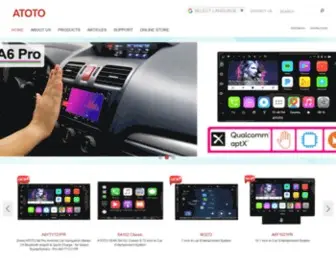 Myatoto.com(ATOTO Car Stereo) Screenshot