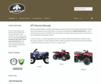 MyatvManual.com(ATV Service Manuals) Screenshot