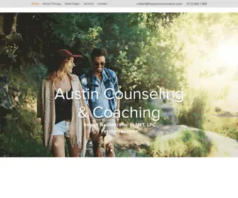 Myaustincounselor.com(Austin Counseling & Coaching) Screenshot