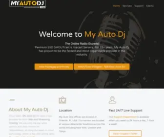 Myautodj.com(My Auto Dj) Screenshot