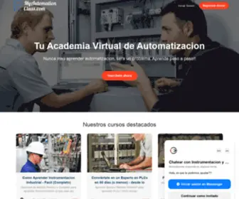 Myautomationclass.com(MyAutomationClass) Screenshot