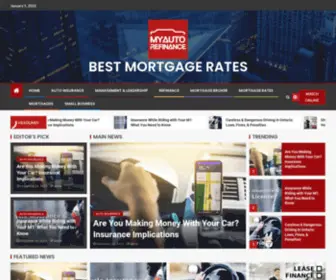 Myautorefinance.net(BEST MORTGAGE RATES) Screenshot