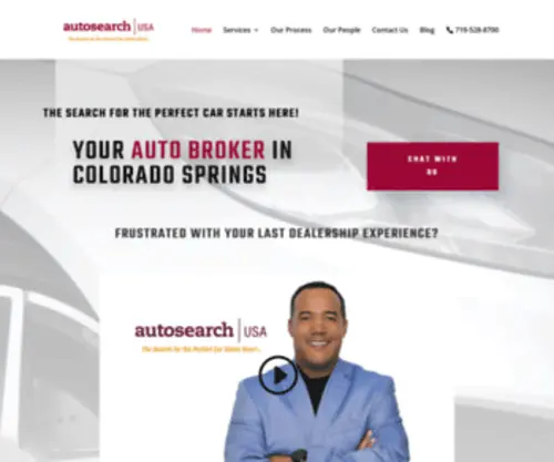 Myautosearchusa.com(Auto Broker in Colorado Springs) Screenshot
