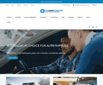 Myautosupplies.com.au(Online Auto Supplies Free Delivery Australia Wide) Screenshot