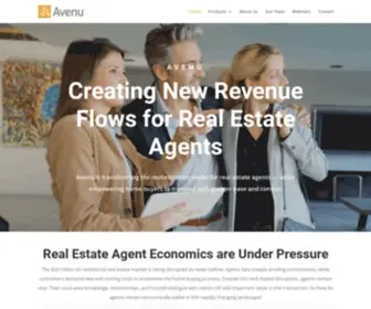 Myavenu.com(Creating New Revenue Flows for Real Estate Agents) Screenshot