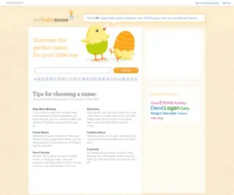 Mybabyname.com(Baby Names) Screenshot