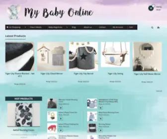 Mybabyonline.co.za(WordPress) Screenshot