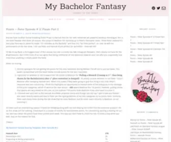 Mybachelorfantasy.com(Mybachelorfantasy) Screenshot