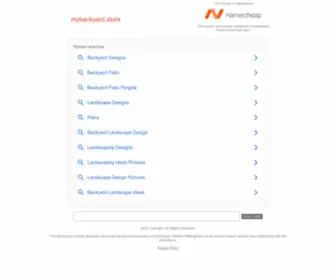 Mybackyard.Store(Mybackyard store) Screenshot