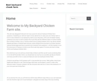 Mybackyardchickenfarm.com(Best backyard chook farm) Screenshot