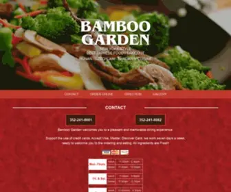 Mybamboogarden.com(Bamboo Garden) Screenshot