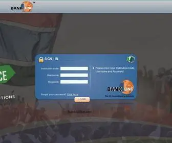 Mybankone.com(BankOne) Screenshot