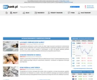Mybank.pl(Twój portal finansowy) Screenshot