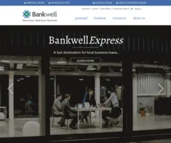 Mybankwell.com(Bankwell) Screenshot