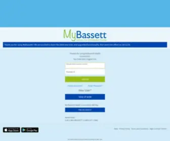 Mybassetthealthconnection.org(MyBassett Health Connection) Screenshot